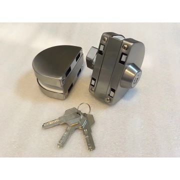 In -36 Lock de puerta de vidrio -No se requieren agujeros