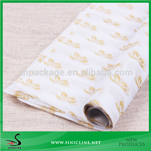 Sinicline Custom Printed Wrapping Tissue Paper For Clothing, High