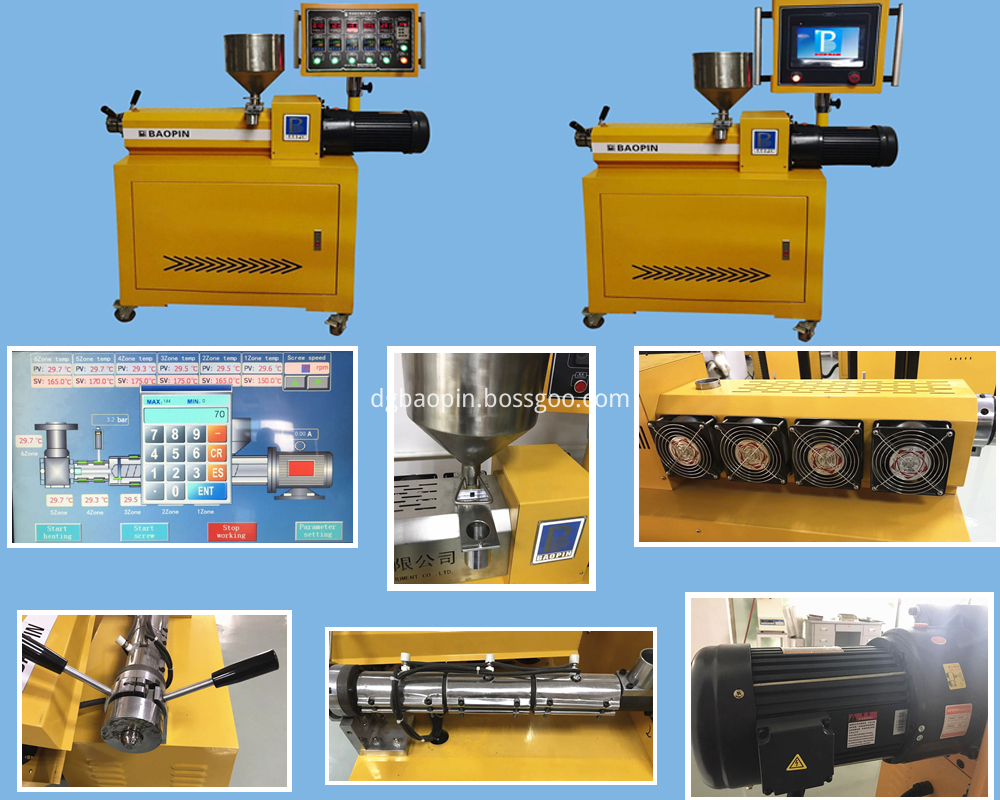 single screw extruder details