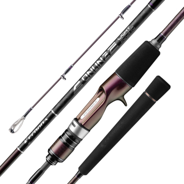 ECOODA Online: High-Quality E Light Jigging Rods - Experience Seamless Carbon Fiber Hand Casting for Sea Saltwater Slow Fishing