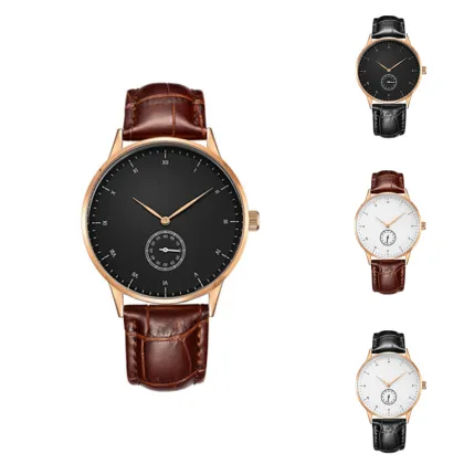 Gentlemen 's Fine Stainless Steel Waterproof Watches