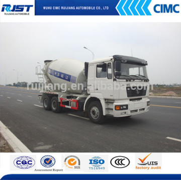 6*4 SHCMAN 6-12m3 Concrete/Cement Mixer Truck For Sale