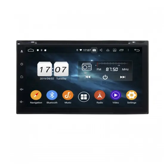 Android 9.0 2din universal 6.95" car dvd gps