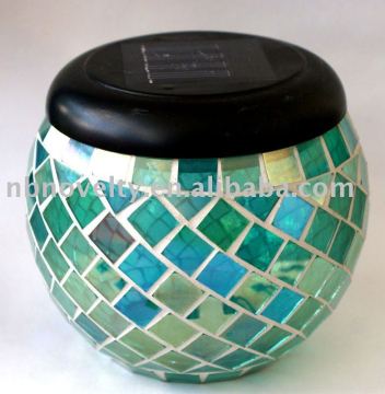 solar light jar, glass sunjar,glass night light,sun jar