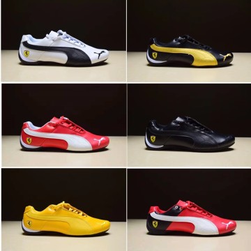 Classic pumax racing shoes Future Cat Leather Sf Ferrarimotocar men's shoes breathable sneakers lace-up women's sports shoes