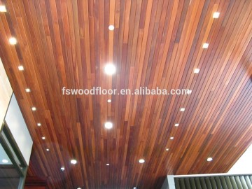 shiplap teak solid wood facade