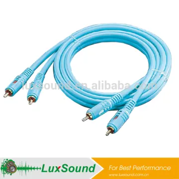A/V cable,2 RCA male to 2 RCA male A/V cable,professional A/V cable