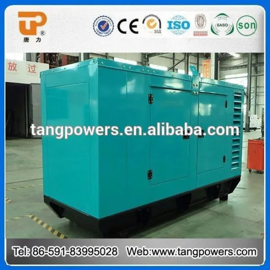 High quality 100kva water cooled electric diesel generator set