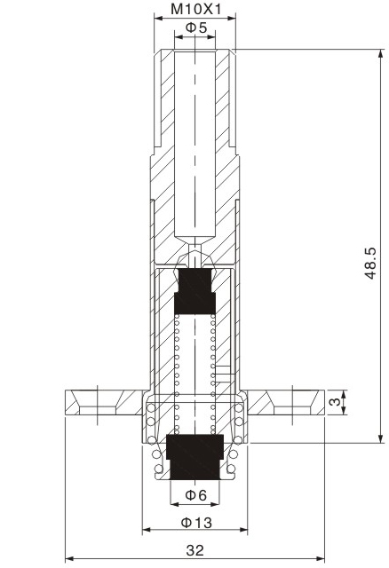 Dimension of BAPC311030926 Armature Assembly: