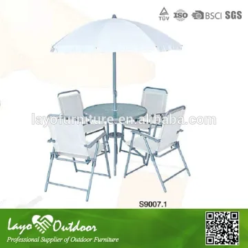 Popular Export White Beach Umbrella Table Stand Outdoor Chairs