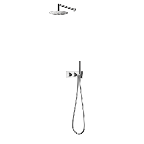 Two Functions Thermostatic Shower Mixer Set