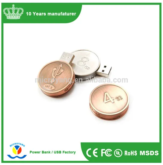 coin usb money usb flash drive 32gb for visitors gifts promotional