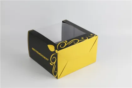 Printed Flat Pack Card Paper Packaging Box