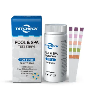 5-way pool & spa water test strips