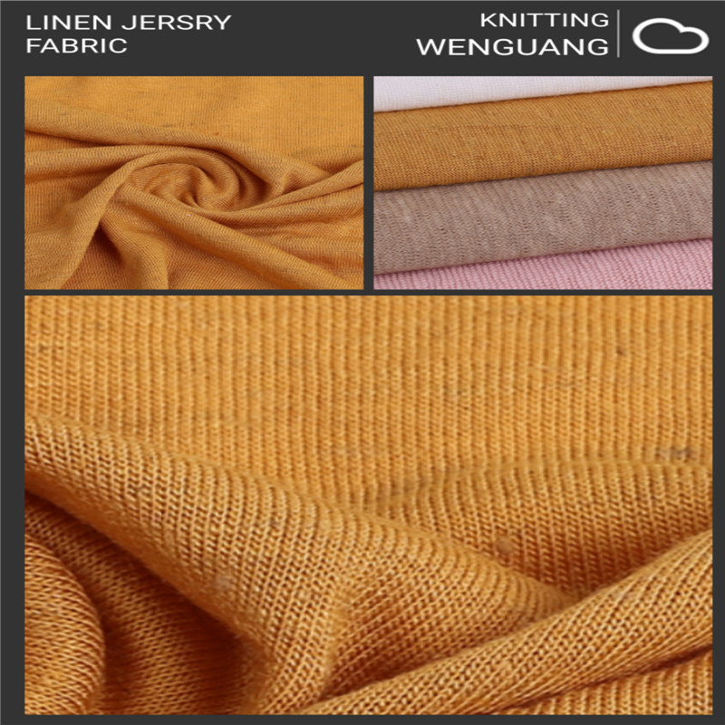 Linen Jersey fabric. . .