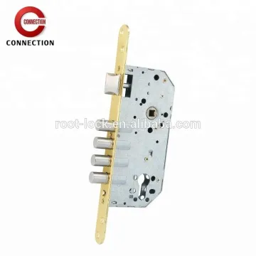 3201spain 4 steel round bolts mortise lock