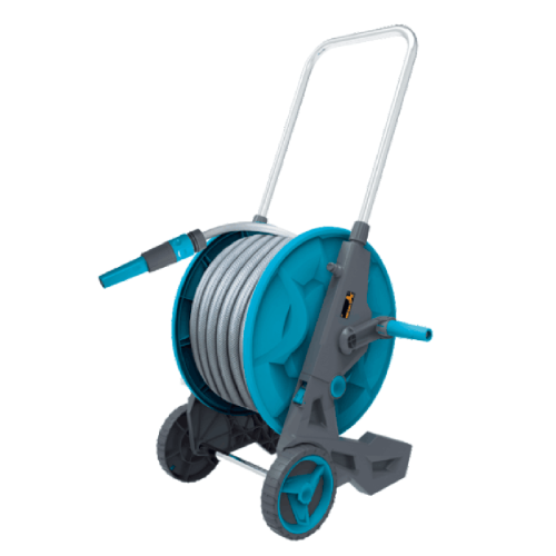 Garden Water Hose Cart Aluminum Tube