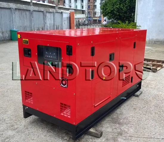 Landuse silent Cummins 25kva diesel generator set