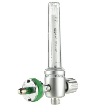 Wall Mounted Medical O2 Flowmeter with Humidifier Bottles