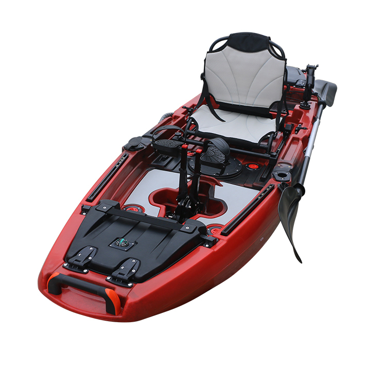 3M Roto-Molded Sit-On-Top Kayak with Pedal Drive, Seat, and Paddle