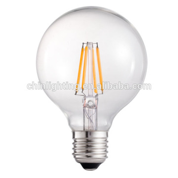 LED Edison filament bulb G125 Globe bulb CE RoHs UL ES listed decorated bulb