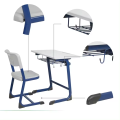 whole height adjustable school classroom student chairs set writing desk school furniture study table and chair