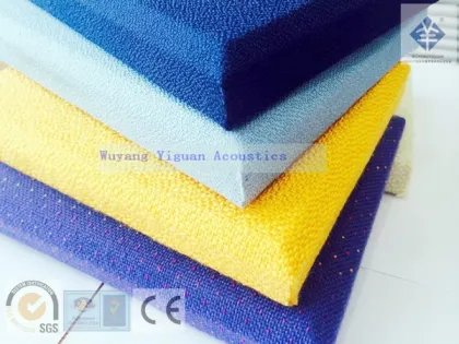 Noise control fabric acoustic wall panel