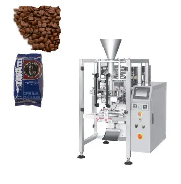 Automatic VFFS 1kg Coffee Beans Gusset Bag Packaging Machine