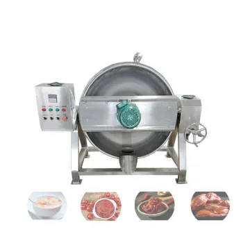 High Quality Industrial Candy Cooker Mixer Planetary Stirring Pot Large Cooking Machine
