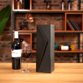 Single Leather Folding Wine Facking Box