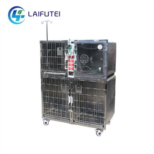 Infrared Therapy Pet Cage with Wheels