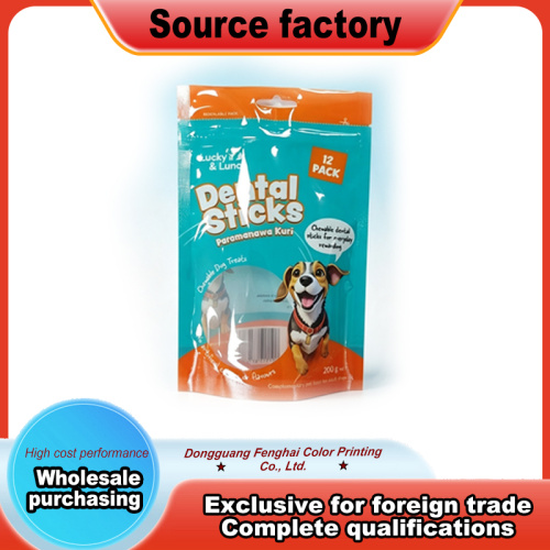 Punched Three Side Seal Display Bag