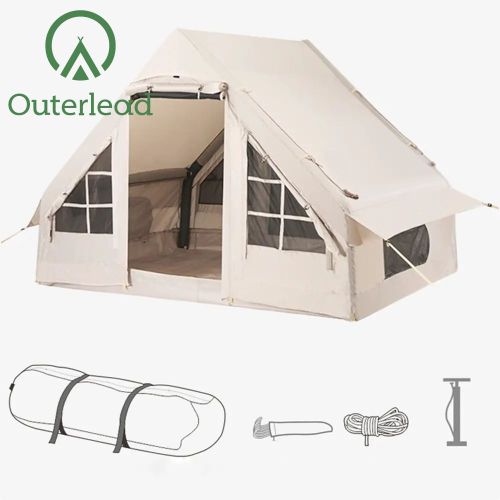 inflatable house tent Outerlead 10 Person Waterproof House Inflatable Tent Manufactory