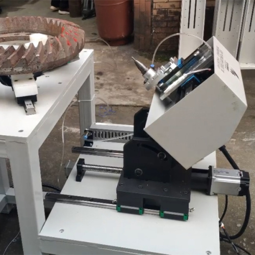 Вертыкальная машына маркіроўкі з аўтаматычным заціскам цыліндру