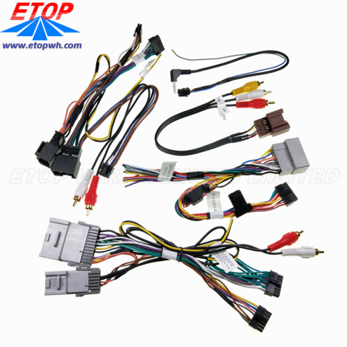 car stereo wiring harness and audio cable assembly China Manufacturer