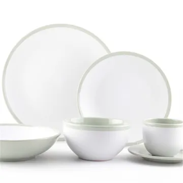 home breakfast bowls, steak plates, soup and dishes