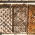 New design wholesale garden corten steel garden screen