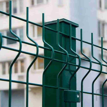 faltbarer Gartenzaun biegen grün beschichteten 3D-Zaun