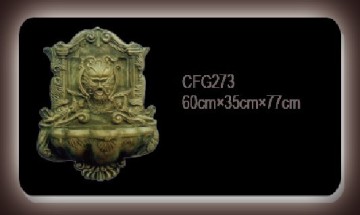 Classic fiberglass fountains