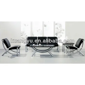 Modern office sofa with stainless legs,leisure sofa,executive office sofa