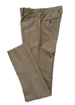 Poly Wool Men's Brown Pants