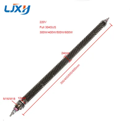 Ljxh Long Life Samsung Dryer Heating Element Finned Oven 300mm 600mm Customized