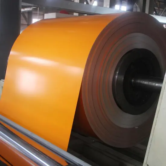 painted galvanized steel polyester coated sheet metal coil