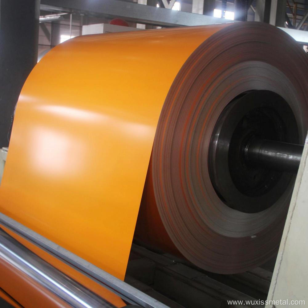 painted galvanized steel polyester coated sheet metal coil