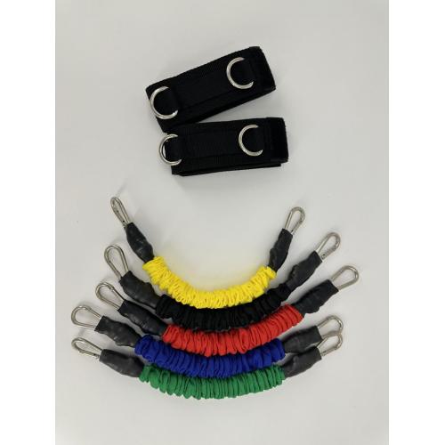 resistance band set fitness exercise