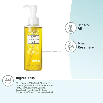 OEM Organic Facial Moisturizing Cleansing Oil - Natural Face Cleanser & Makeup Remover
