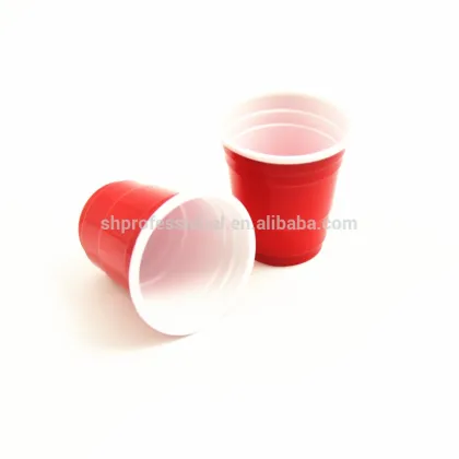 disposable mini red solo cup for party