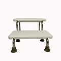 Stainless Steel Two-step Stool for Bathroom Anti-slip