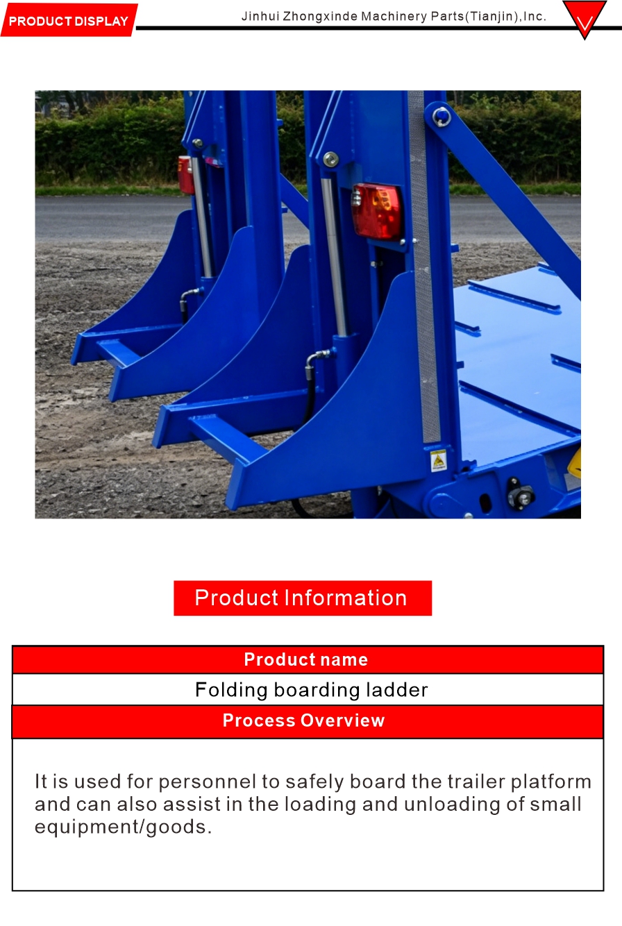 Trailer Fold Down Ladder