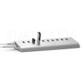 10-poort USB 3.0 aluminium draagbare data hub